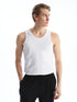 LC Waikiki U-Neck Cotton Men's Tank Tops 2 Pack